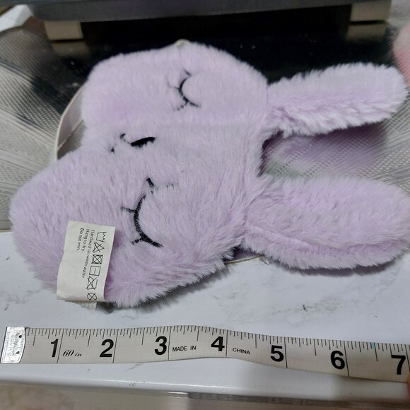 Cute Practical Sleep Eye Mask BUNDLE of 2  Furry Satin Comforts - Picture 4 of 6